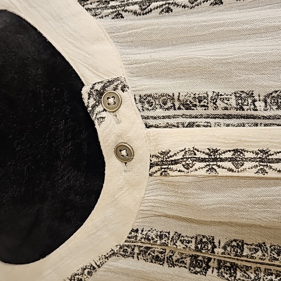 Free People Button Up Blouse - Picture 3 of 13